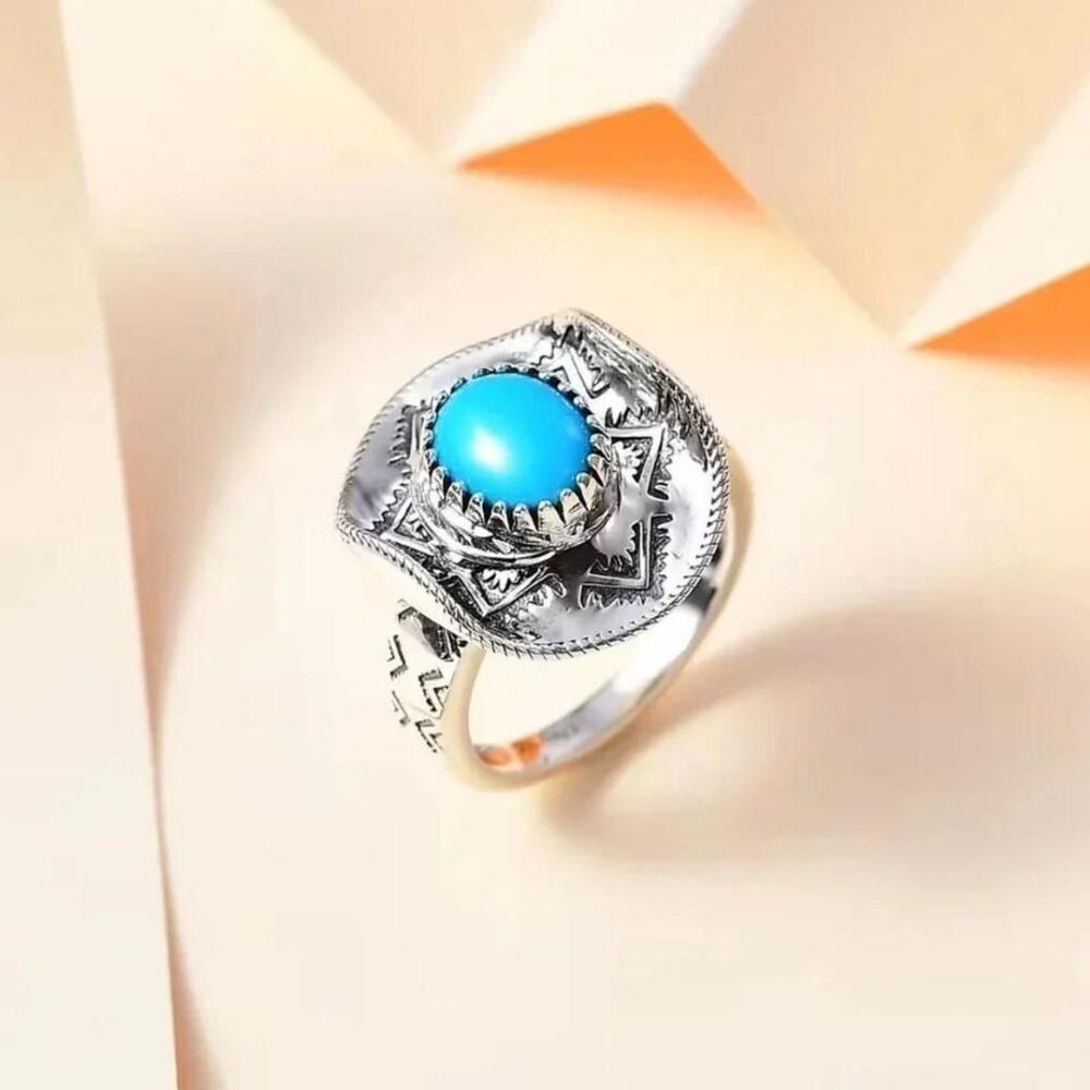 Luxe-jewelry-designs Women's Silver and Blue Jewellery